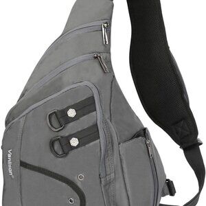 Advanced Sling Backpack in Elegant Gray - Perfect for Active Lifestyles